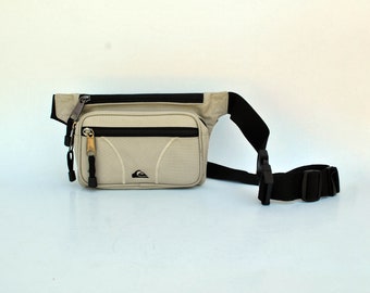 quiksilver vintage fanny packs women mens bumbag shoulder bag summer fannypack  safari bumbag beige Chest Pouch banana coachella y2k