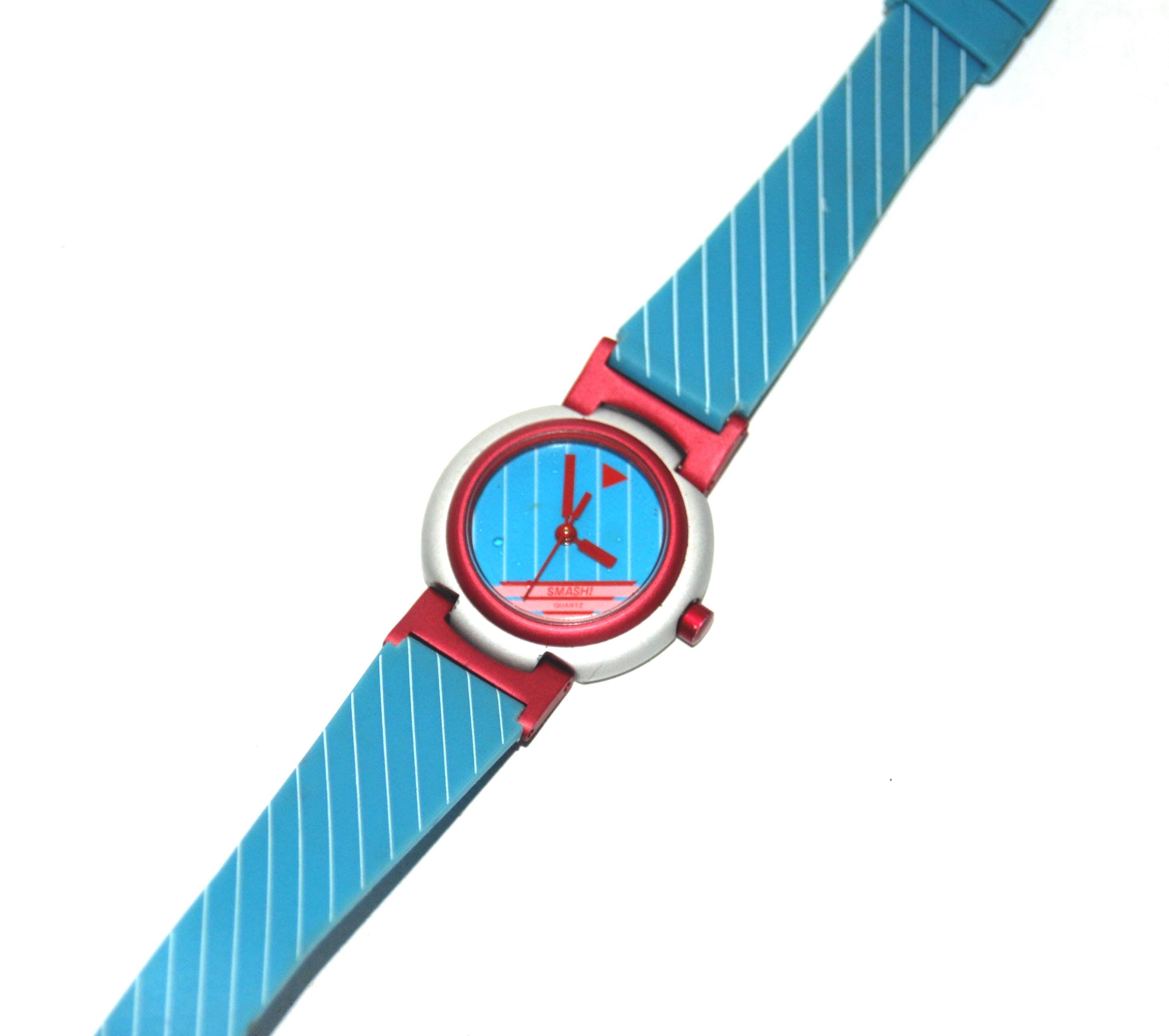 Vintage Y2K NOW Pedre Quartz Watch Southern Living at‎ Home Colorful Strap 1994 FOSSIL SHATTERED ABALONE WATCH HE-3338 main image 2