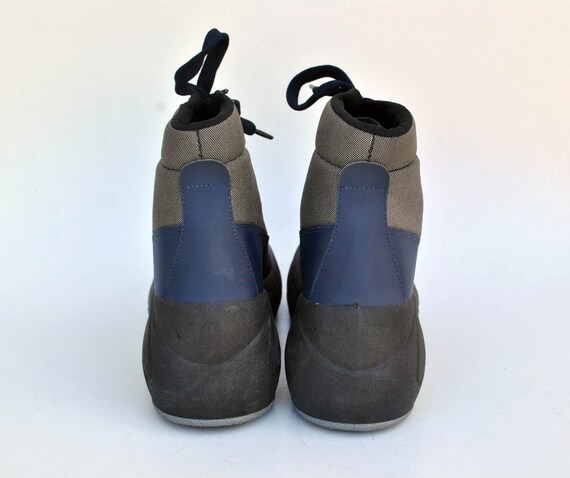 platform sneakers platform shoes blue boots buffa… - image 6