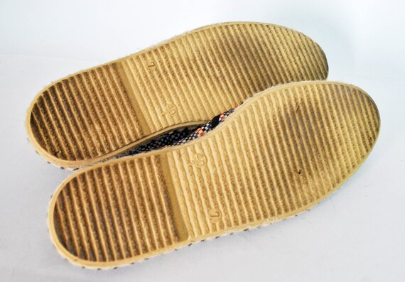 Espadrilles sandals platform women Wedges Fabric … - image 8