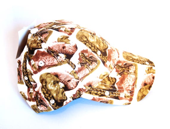 Vintage Graphic 5-Panel Cap | Retro Printed Camp … - image 3