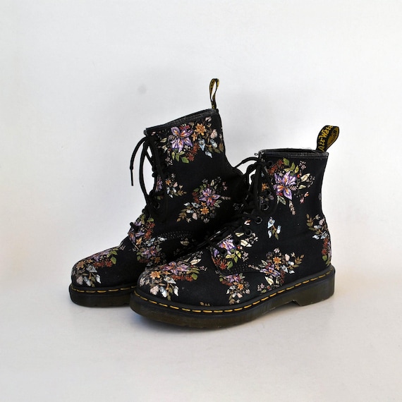 靴 Dr.Martens UK.PUNK boots VINTAGE 80s DOC DR MARTENS Steel Toe Black Size 12 Boots UK