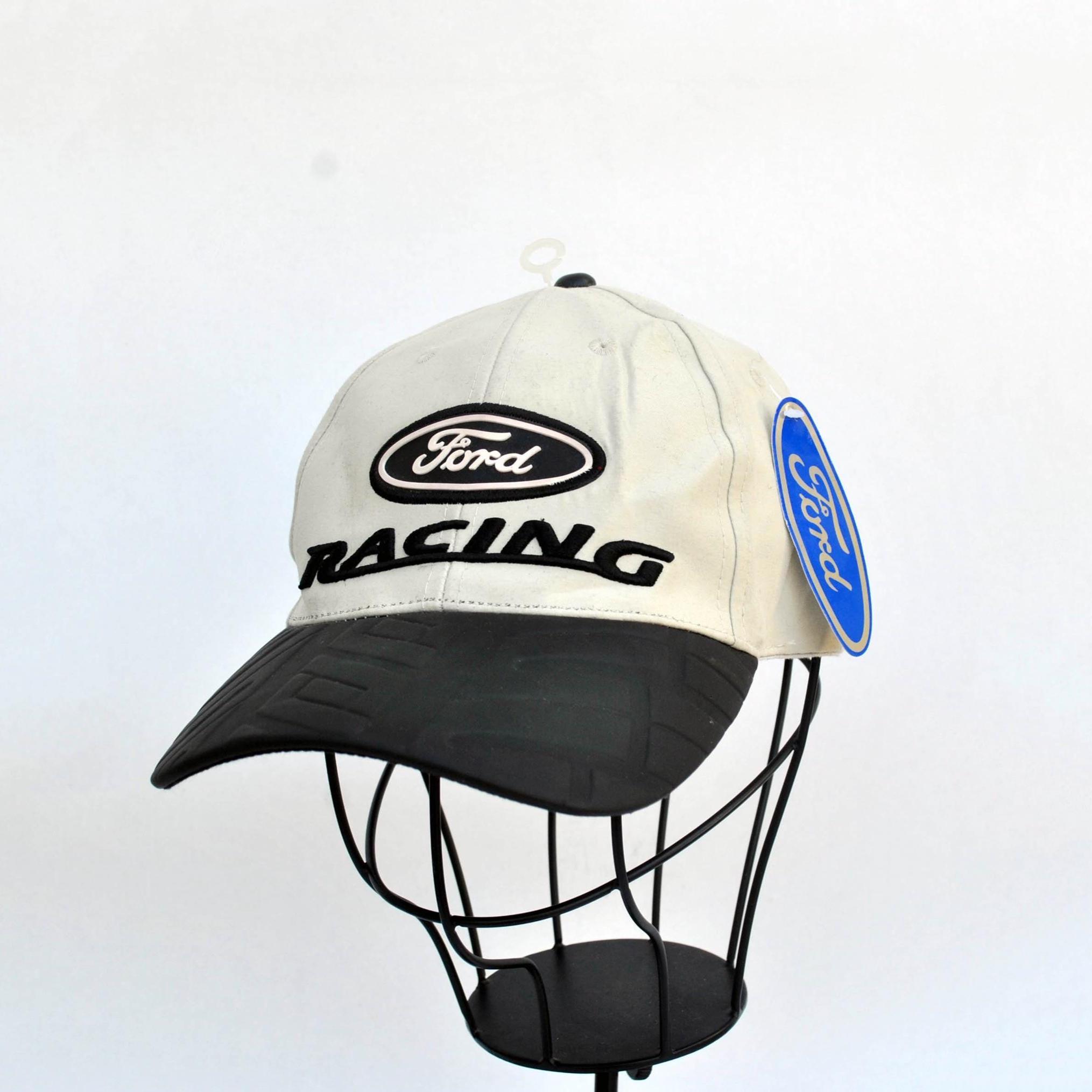 Ford Racing Ecru Green Black hat vintage street cap hat strapback racing hat hip hop flat brim sun cap unisex gift sports rally racing