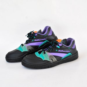 retro shoes black sneakers vintage shoes women grunge shoes size eu 39 uk 8 us 6 low tops 80s trainers sport shoes retro athletic shoes