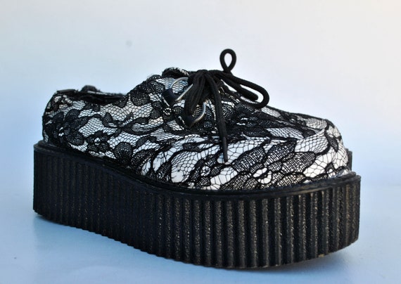 platform creepers Demonia shoes womens platforms … - image 5