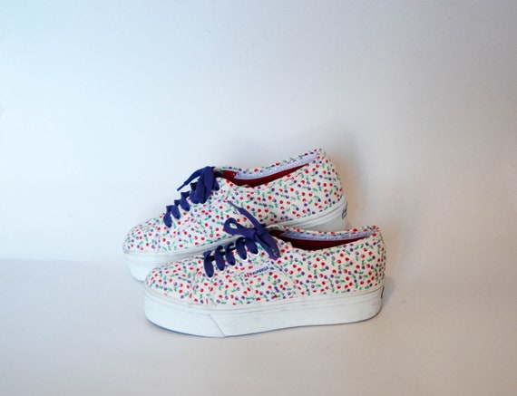 superga cherry sneakers
