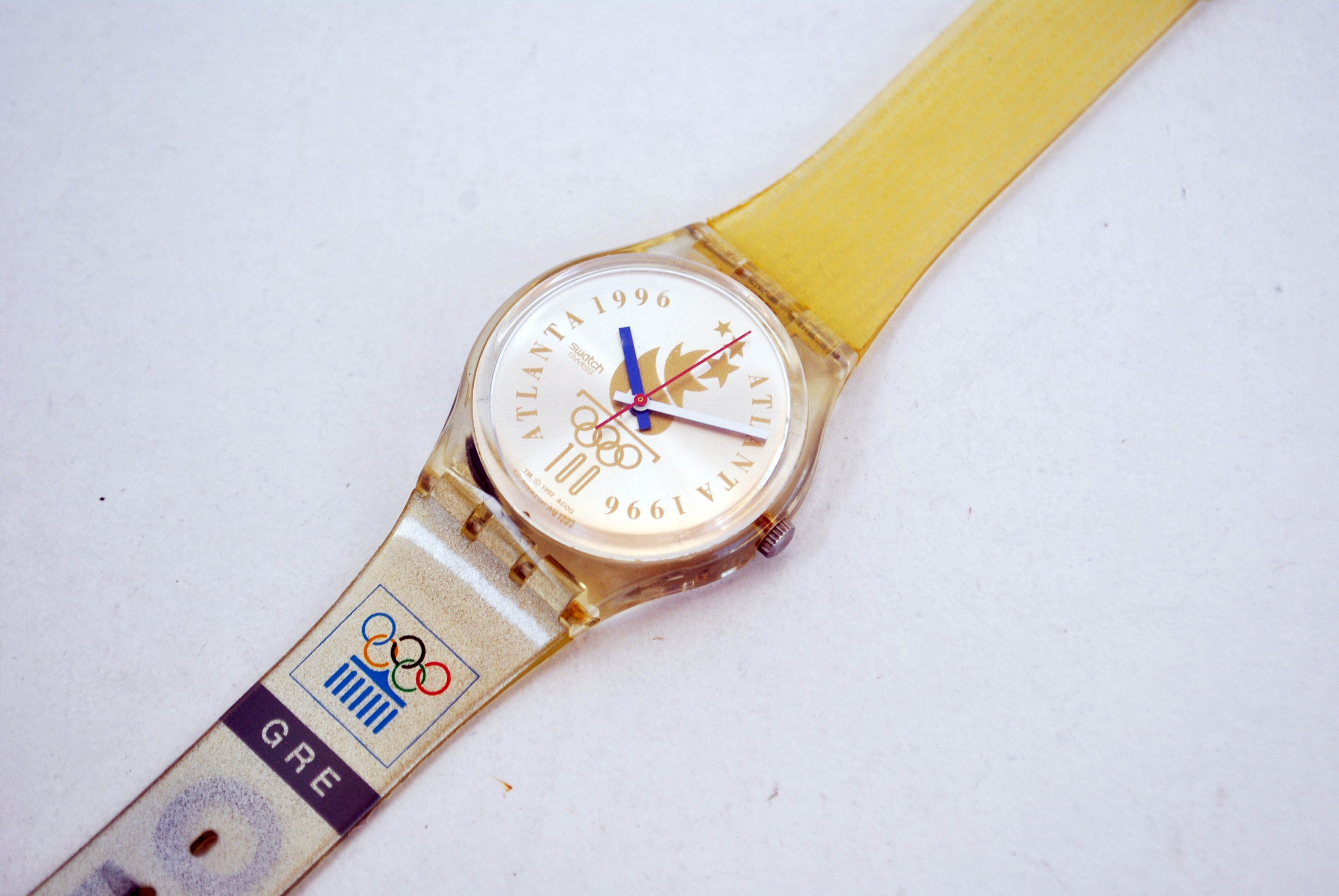 Atlanta 1996 Swatch - Etsy Atlanta 1996 Swatch - Etsy