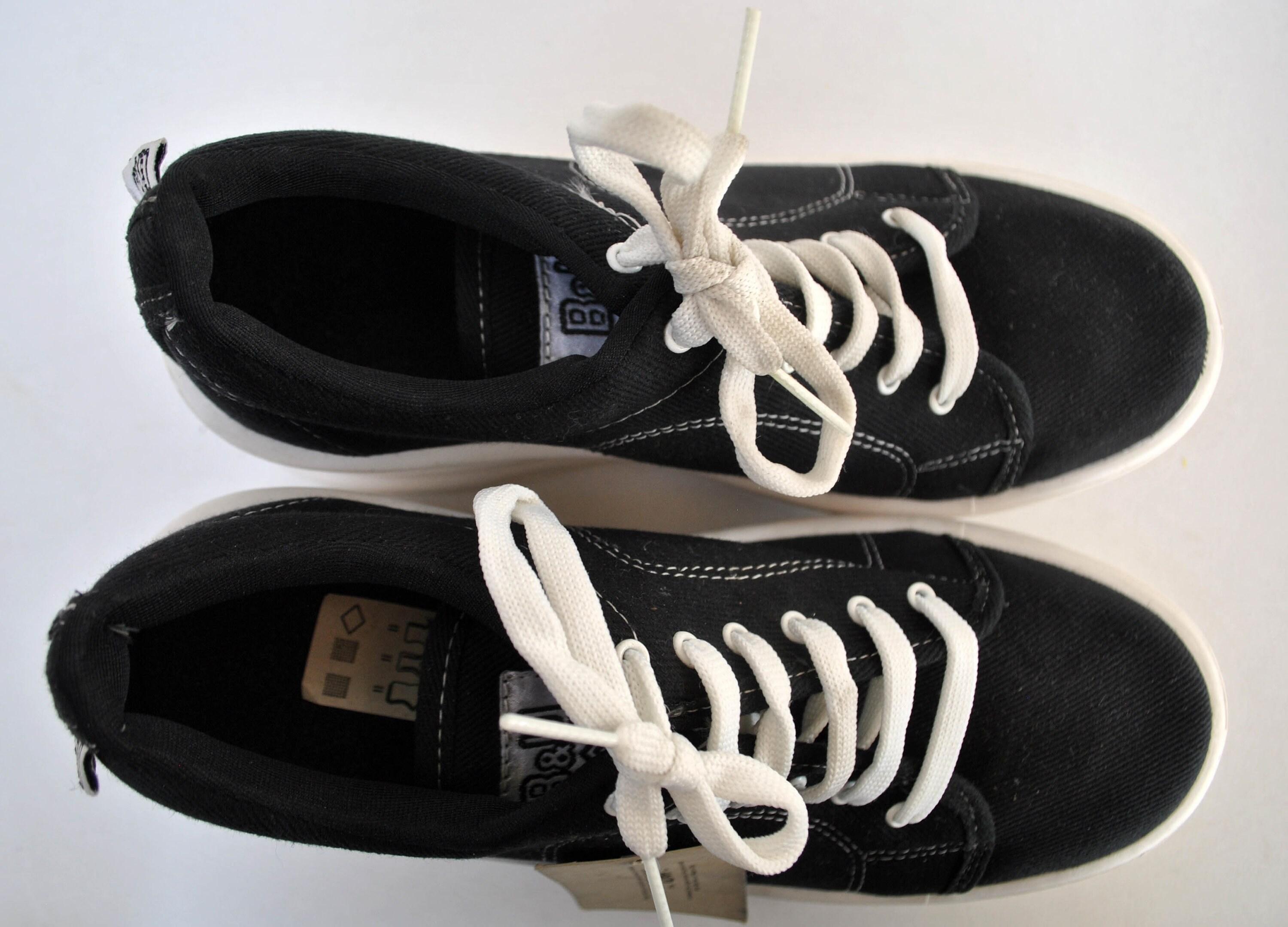 RARE Leizilei Calf Leather Sneakers Mens Size 12 Black White Platform Shoes Y2k‎ Black Platform Sneakers With White Sole – Y2K Chunky Shoes  main image 3