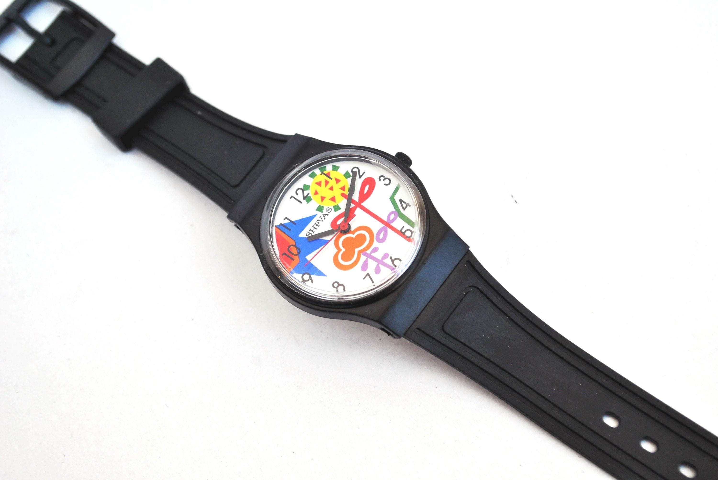 Swatch 0 Watch CLUB - STRIPE UK Etsy GG Vintage (GG401) Gent 