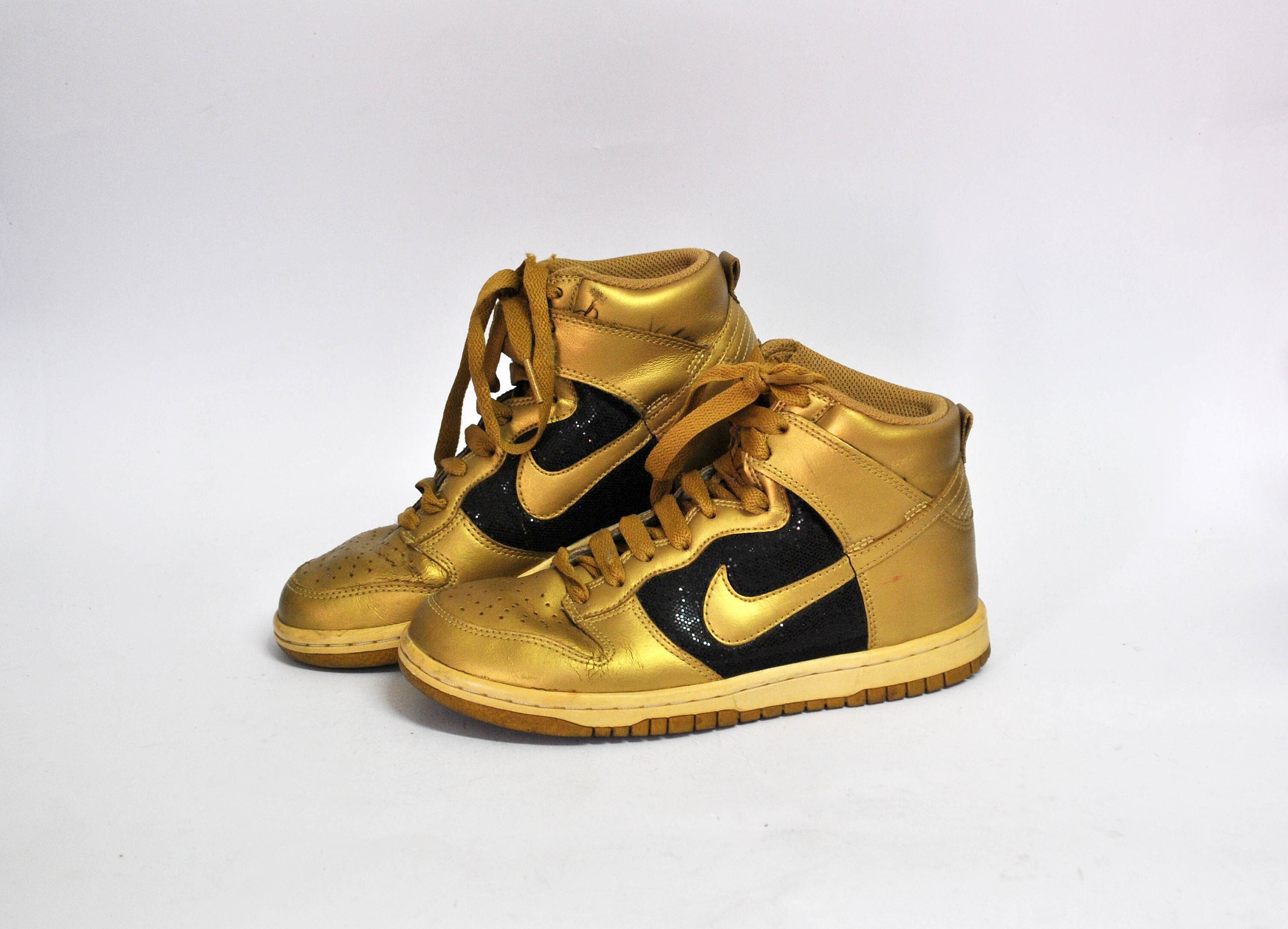 Nike hi tops verzamelaars schoenen 90s sneakers maat eu 36.5 - Etsy  Nederland