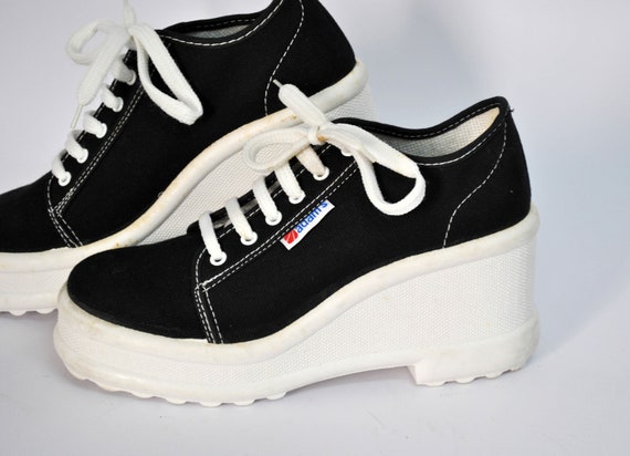 retro platform shoes