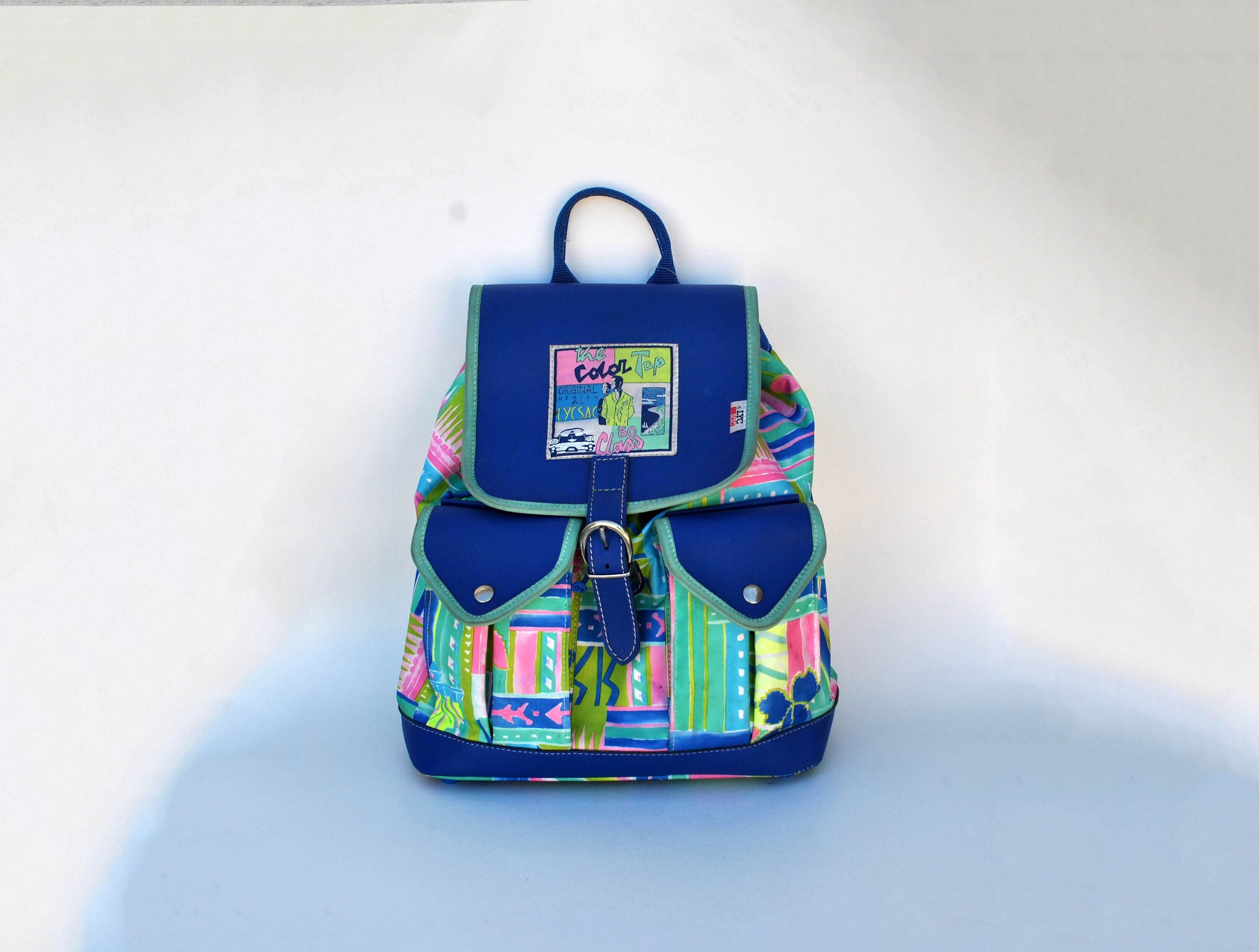 Retro 90s Bubble Backpack Rucksack, Back Pack, Inflatable, Groovy