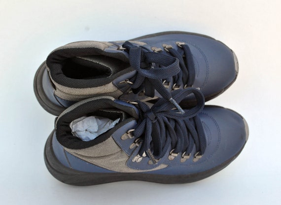 platform sneakers platform shoes blue boots buffa… - image 8