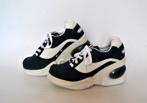 skechers shoes womens vintage platform size eu 38