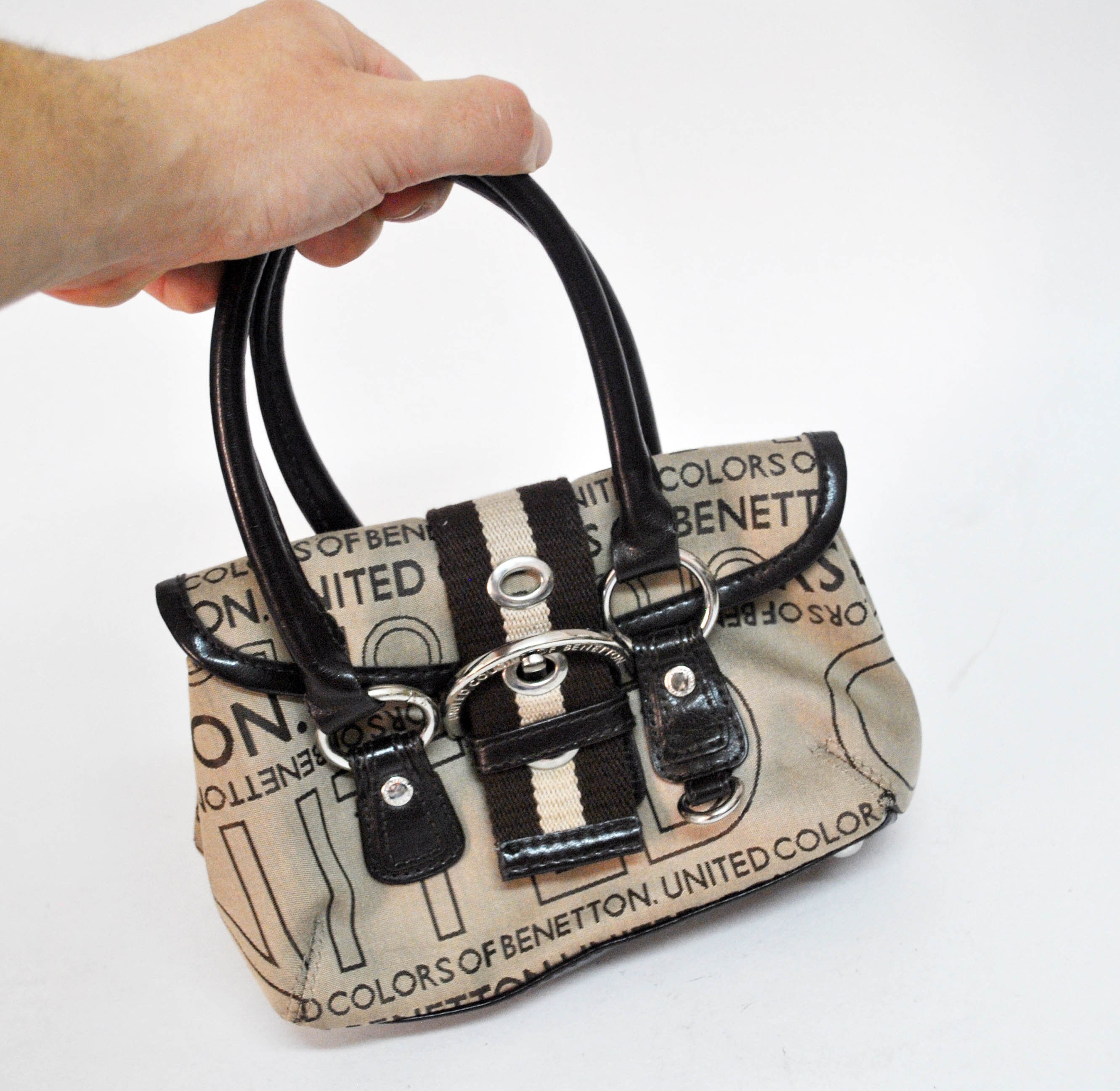 Benetton, borsa a secchiello effetto pelle, taglia st, rosso, donna -  Stileo.it
