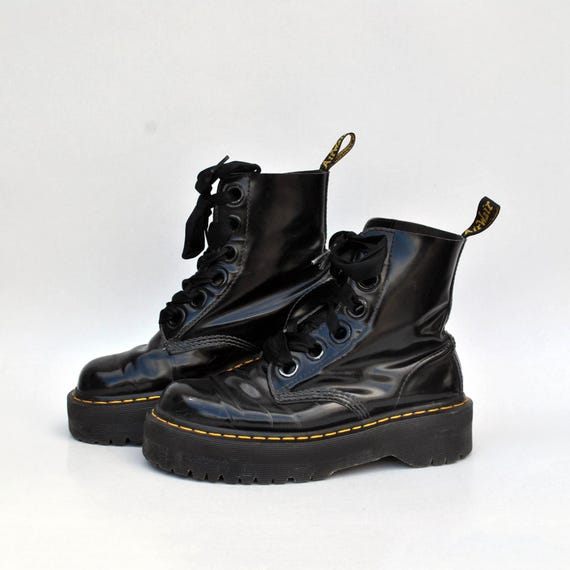靴 Dr.Martens UK.PUNK boots Dr Martens Punk Boots Martens 90s Shoe Military Platform