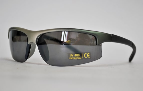 silver matrix rave sunglasses night motor sun gla… - image 2