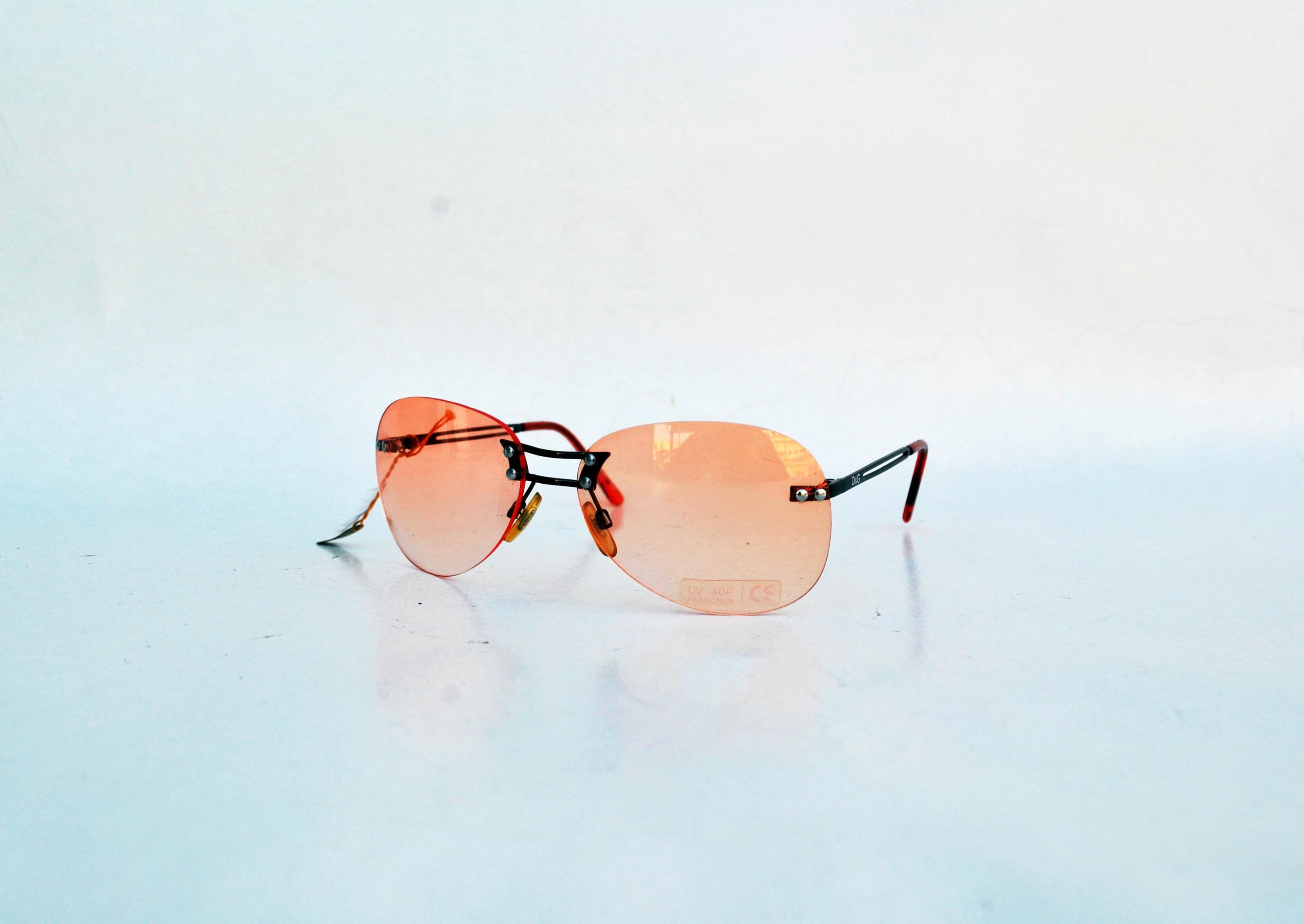 Lunettes De Soleil Fight Club Tyler Durden - Rouge Et Argent - Taille Unique - Protection UV 100% - 4