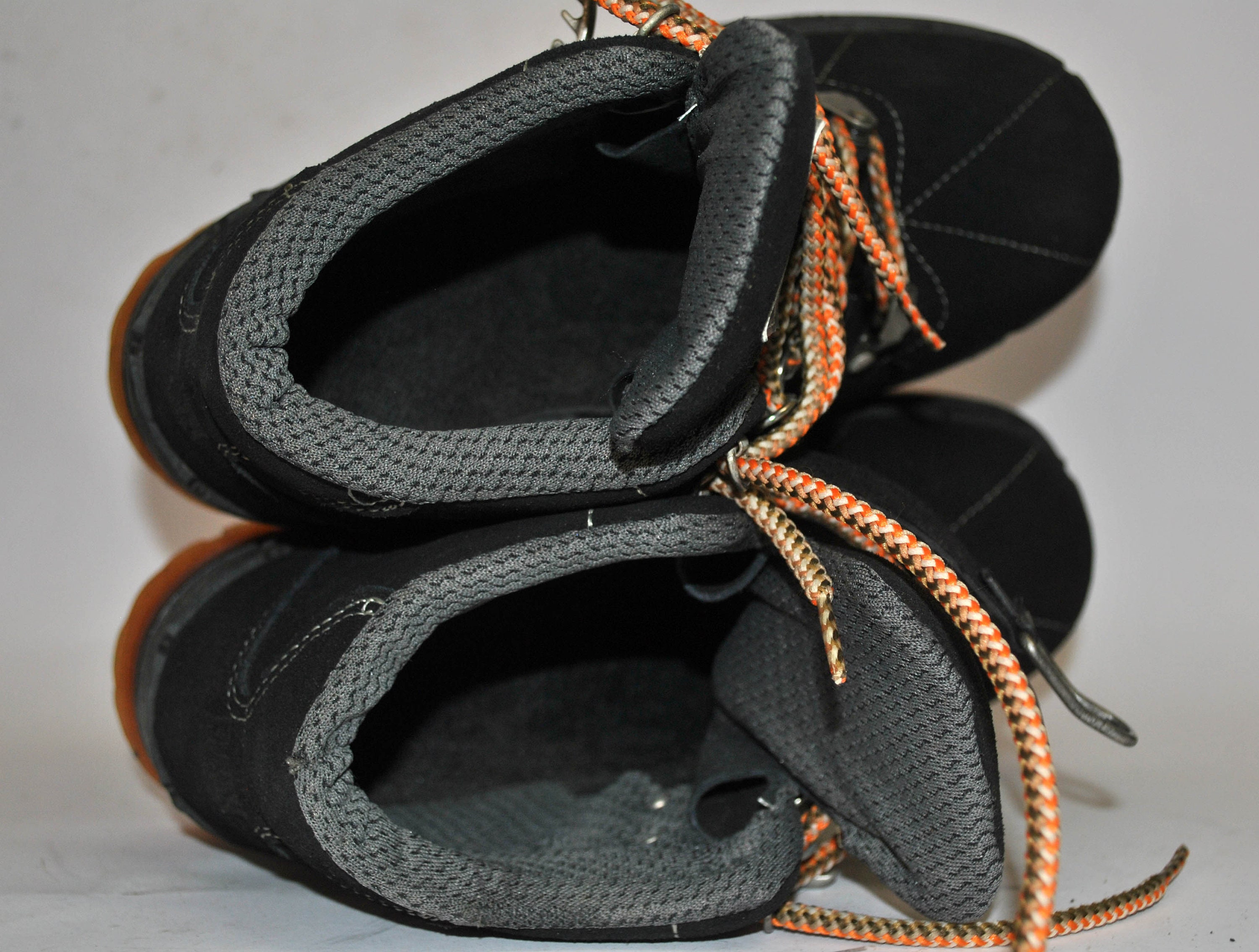 black suede work shoes