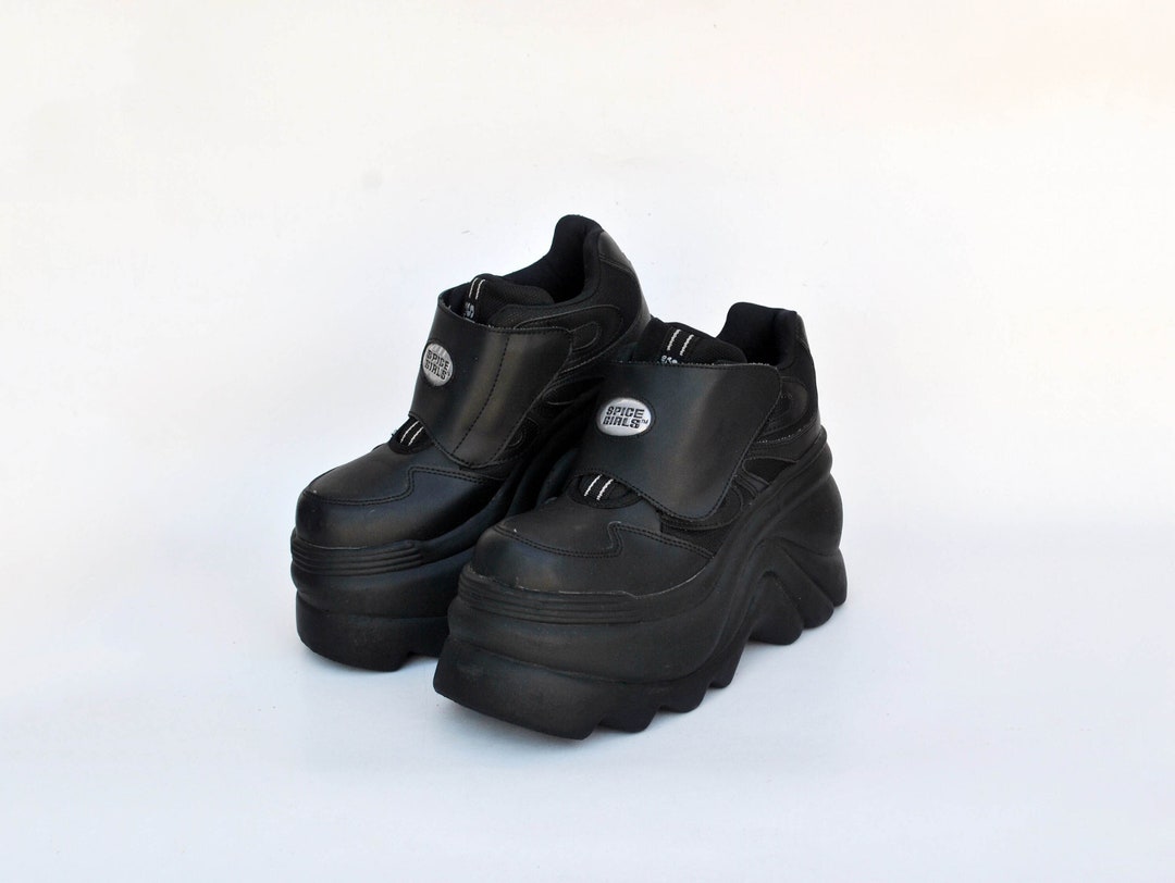Spice Girls Shoes Platform Sneakers 90s Buffalo Boots Vintage Size