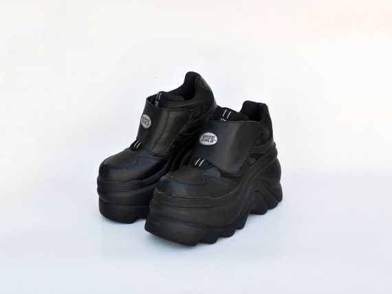 Dolls Kill Platform Sneakers | Platform sneakers, Black platform sneakers, Black  platform