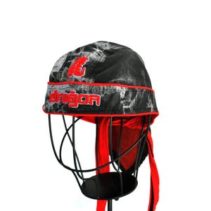 Drachen Bandana Beanie Männer Frauen Hip Hop tragen Geschenk für Jungs Vintage Schädelmütze Beige Herren Hut Schädelhut schwarz Acid Red Docker Cap Krawatte