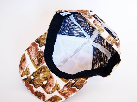 Vintage Graphic 5-Panel Cap | Retro Printed Camp … - image 4