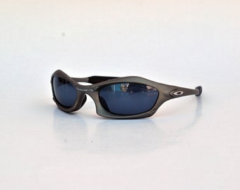 Y2k matrix rave sunglasses Gray round sun glasses vintage retro eye wear 90s black lens round alien y2k club unisex festival