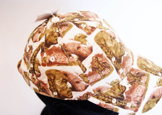 Vintage Graphic 5-Panel Cap | Retro Printed Camp … - image 9