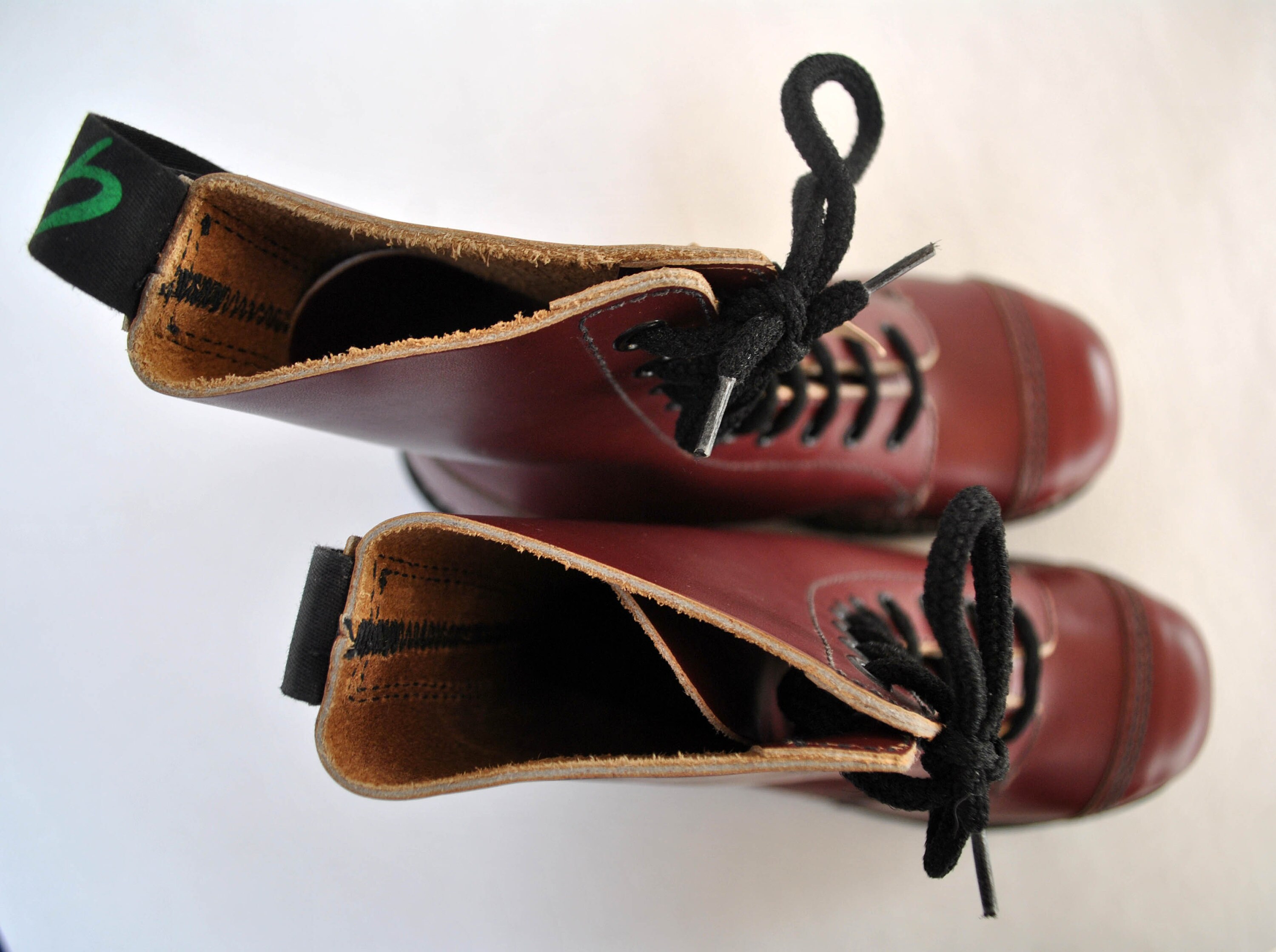 Getta Grip Punk Boots Lace up Cowboy Size Eu 36 Uk 3 Us 5