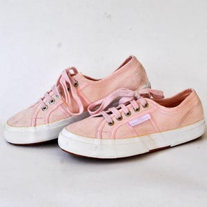 sergio tacchini pink tie sneakers 90s sneakers vintage size eu 37 us 6 uk 4 shoes canvas flat sneaker skateboard shoes shoes low tops casual