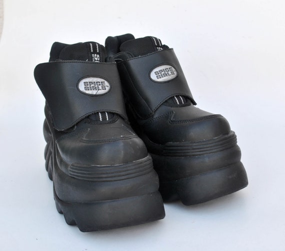 ruw vervangen laten vallen Spice Girls Shoes Platform Sneakers 90s Buffalo Boots Vintage - Etsy