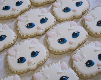 cat cookies etsy