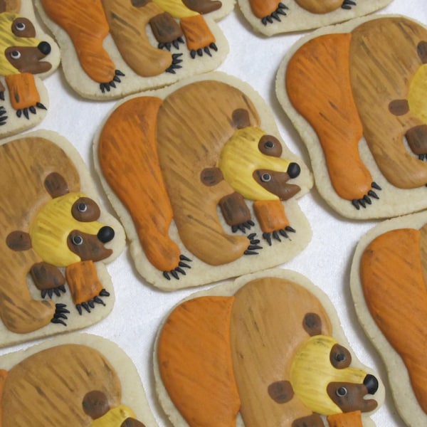 Brown Bear Sugar Cookies (1 dozen)