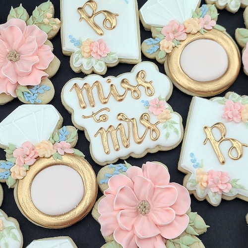 Bridal Shower Cookies Etsy