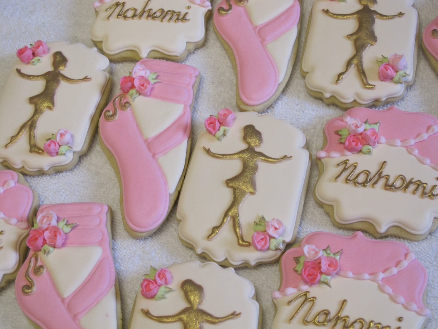 Ballet slipper cookies Outlet