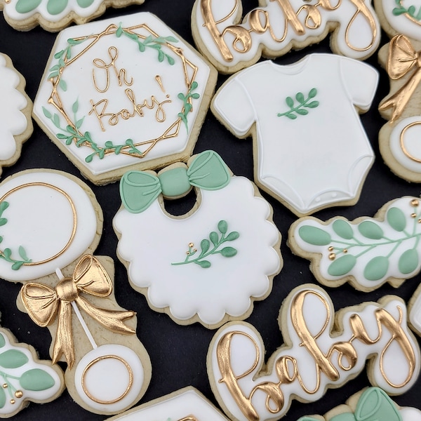 Baby Shower Cookies Etsy