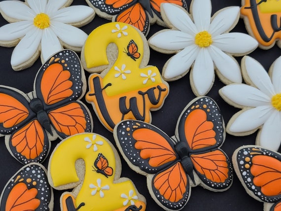 Birthday Decoration Butterflies Monarch