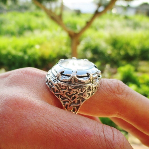 Finger Ring Watch Etsy