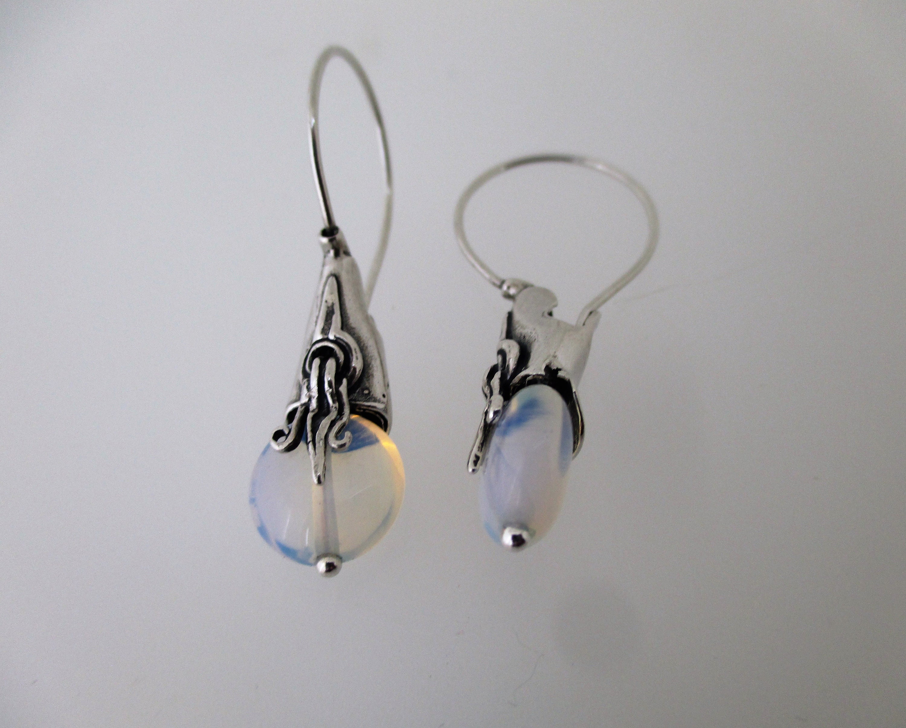 Silver Stone Earring