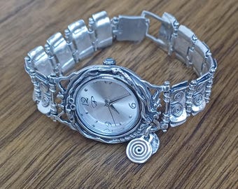 Vintage Westclox Ladies Mechanical Watch 17 Jewels Silver  display picture 3