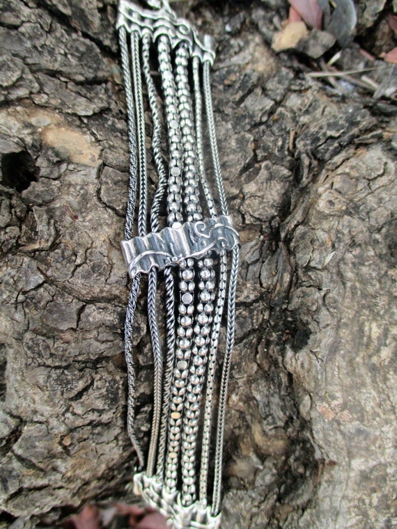 Manfnee Bracciali da donna multistrato, impilabili, bracciali