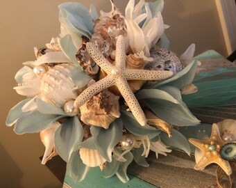 Shell Bouquet Etsy