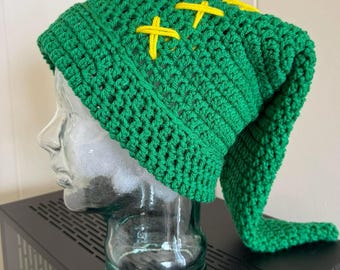 Legend of Zelda Link Crochet Hat for Halloween Costume, Cosplay
