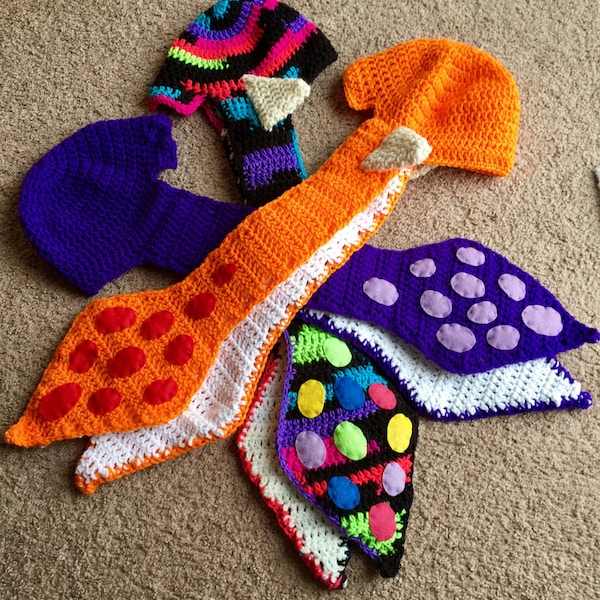 Squid Hat Crochet Etsy