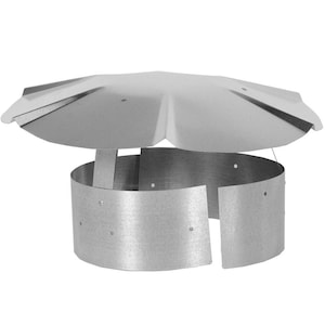 Rain Cap for 3&quot; or 4&quot; Stove Pipe