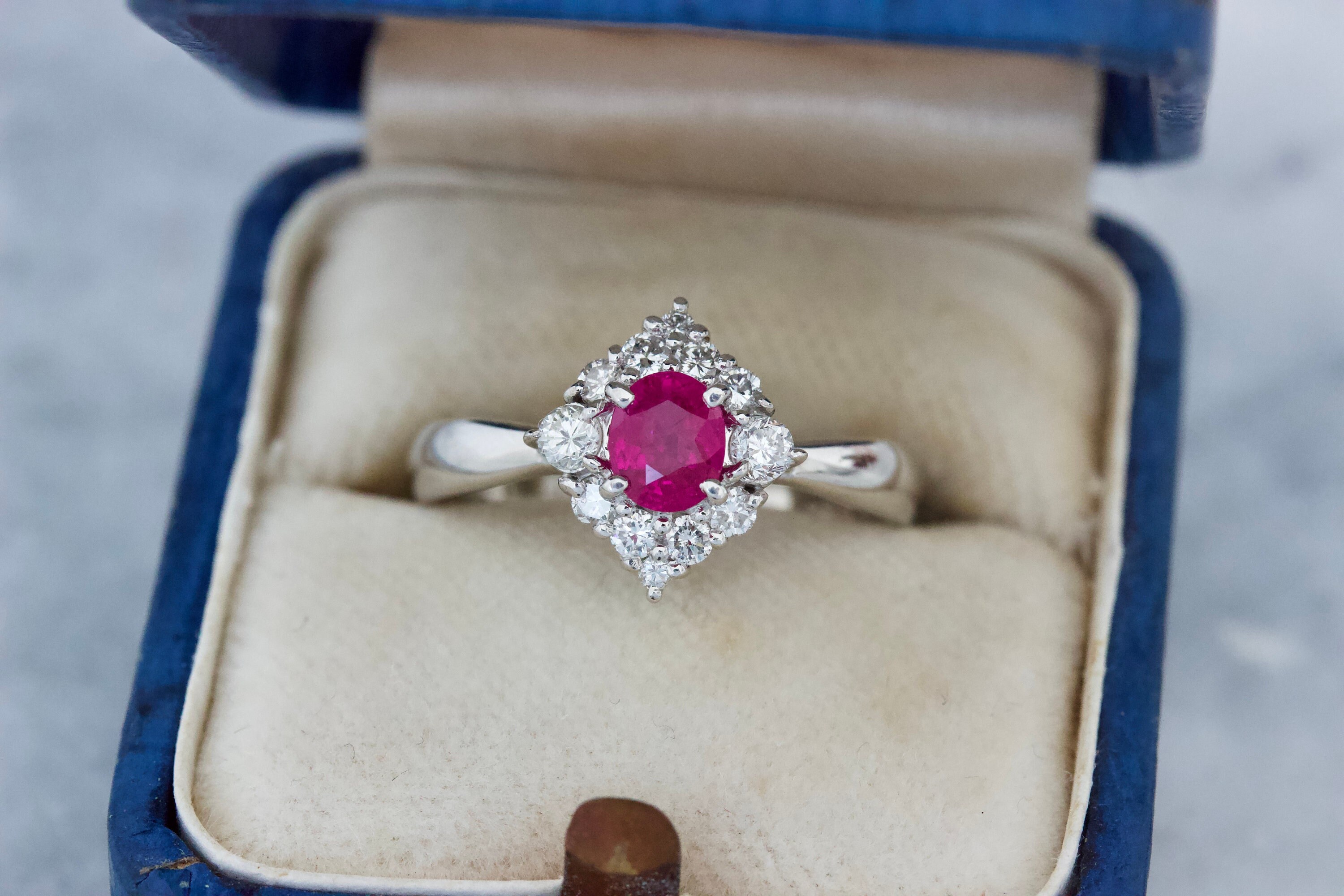 ruby estate ring