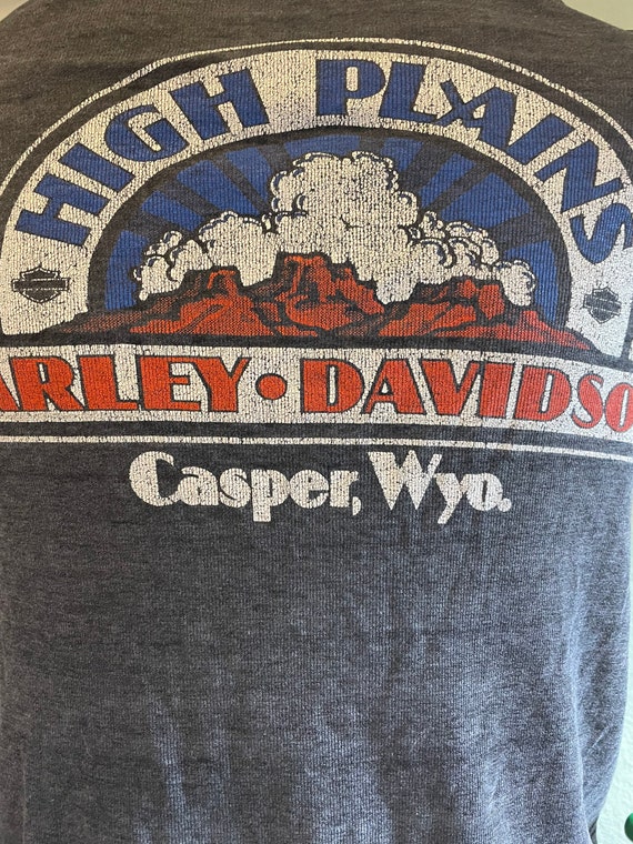 Vintage 1980’s Harley Davidson of Casper, Wyoming