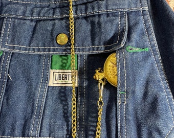 Vintage Liberty Overalls 80s Size Men's 38, Women's XL | eBay