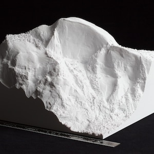 Half Dome, 3D Printed Mountain